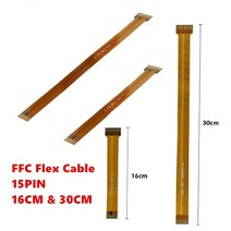 라즈베리 파이 제로 카메라 FFC 케이블 플렉스 15 핀 16CM 30CM 리본 3/2/b/b +, 01 16cm