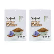 썬푸드 유기농 생 아마씨 453.5g 2팩