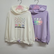 [로엠걸즈] 2001구로점 50% 대박 대박 세일...귀염 뿜뿜...슈야크롭 후드티+나시 세트 _RGMA2183U