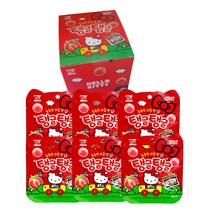 [우표스티커]서주 헬로키티 탱글탱글젤리 딸기맛40g(6봉)(1곽)