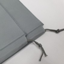 투명창 부직포 신발주머니 그레이, 상세페이지 참조