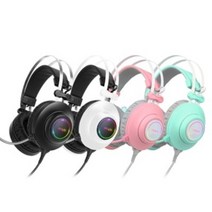 앱코 N550 ENC 가상7.1 RGB 초경량 게이밍 헤드셋 민트, 앱코 N550 ENC 가상7.1 RGB 초경