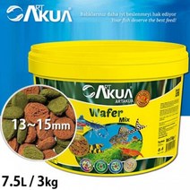 [헬로아쿠아]아트아쿠아 와퍼 믹스 7.5L 코리 가재 새우 영양사료, 단일속성