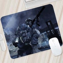 게이밍책상 pc방책상 콜오브 듀티 모던 워 페어 소형 마우스 패드 게임용 PC 게이머 매트 컴퓨터 사무실 노, 10 A10_02 LockEdge250x200x2mm