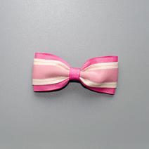 수입펄골지리본핀 옥스포드지 머리핀 여아 선물