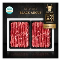 맛있는家나성목장 1855블랙앵거스 프리미엄 LA갈비선물세트2KG/탑초이스