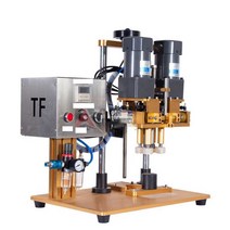 캡핑기 실링기 더피커피 병뚜껑 밀봉기 조임기 노즐, 캡핑기+수직 클램핑 테이블