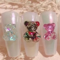 고고블랑 3D하리보네일 곰돌이 곰젤리 실리콘 몰드, 1개