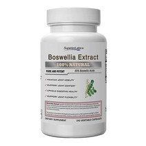 슈페리어랩스 보스웰리아 추출물 500mg 240캡슐 Superior Labs Boswellia Extract 240Vegcaps, 1개, 기본