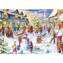 퍼즐 10000 5000 1000 500 크리스마스 직소 퍼즐 성인 어린이/어린이/소녀 1000 새해 선물 풍경 장난감 20, 01 A, 한개옵션1
