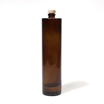 디퓨저 유리용기 - 체드 롱 브라운 100ml ( 캡포함 )