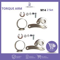 토크 증폭기 증폭기EBike 토크 암 드롭 아웃 앰프 전기 자전거 범용 또는 전자 앞 Reartorque, M14 Torque Arm 2 Set, China