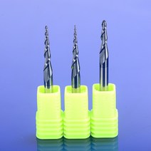 앤드밀 HOZLY 텅스텐 엔드 밀 볼 노즈 테이퍼 라우터 비트 CNC 목재 금속 밀링 커터 3175mm 4mm 6mm 8mm 1 개, 6.40xR10x15x50L