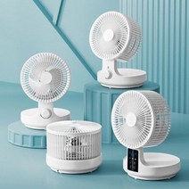 샤오미 접이식 써큘레이터 탁상용 선풍기, 리모컨 타이밍버전