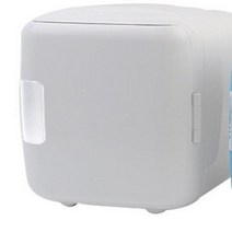 4L 12V 미니 자동차 냉장고 쿨러 워머 다기능 여행 냉장고 휴대용 전기 아이스 박스 쿨러 박스 냉동고, WHITE, WHITE