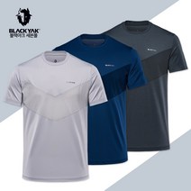 블랙야크 남성 반팔 라운드 티셔츠 M매너 베이직 라운드티 S 1BYTSM3002 여름 메쉬 냉감 기능성 등산복 상의