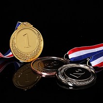 싸다구 동메달 운동회 금메달 칭찬 은메달 목걸이 시상식 상장 금은동, 1등 금메달