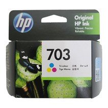 HP CD887AA CD888AA NO.703 Deskjet D730 F735 K109A K209A K209G K510A 정품잉크, 컬러, 1