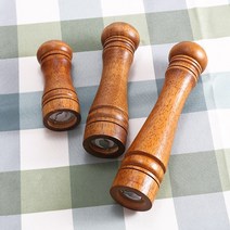 제분기 주방기구 후추 그라인더 5 인치 8 10 수동 제분소 소금 목재, 01 5 inch