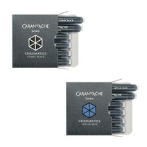 [P1D] 까렌다쉬 849메탈 만년필용 잉크카트리지 6개입 MO / 만년필 고급만년필 볼펜 고급볼펜 볼펜리필심 ( P1D / 991247EA ), 본상품선택, 블루, 본상품선택