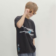 이랜드 [행텐주니어]틴즈 (남여공용)포토 그래픽 5부 티셔츠(5가지색상)14320-031-405-06(뉴코아울산