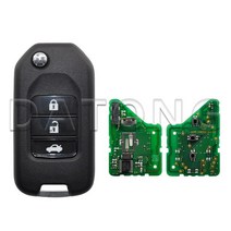 Datong World 자동차 원격 제어 키 혼다 어코드 시빅 시티 CRV 재즈 XR-V 베젤 HR-V FRV ID47 칩 433Mhz TWB1G721 HLIK6-3T, 3.3 버튼 - For A Blade
