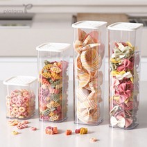 플라팜 깔끄미 화이트 냉장고정리용기 냉동실정리용기 반찬통 모음, 깔끄미 반찬용기 화이트, 2호 620ml*2개