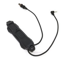 SOTAC-GEAR 전술 손전등 듀얼 제어 쥐 꼬리 압력 스위치 마운트 사냥 무기 라이트, [01] Black