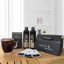 커피수 콜드브루 더치커피 원액 30ml x 10포