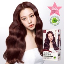 (당일도착)제니하우스 프리미엄 헤어컬러 크림 4종 택1 (염색+새치겸용), 로즈골드브라운7RB