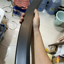 리어스포일러 for tesla model y 탄소 섬유 블랙 글레이즈 자동차 스포일러 3d 압출 블로우 몰딩 f-hd 스포일러 car refitting, 매트 백