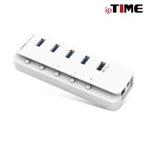 IpTIME UH505-QC1 USB3.0 유전원 허브