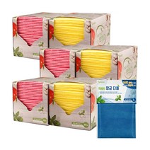 까사마루 요술 수세미싹싹이30매X6박스+항균타올3매, 단품