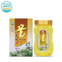 [양봉농협]등급있는 청밀 아카시아꿀 1kg/HACCP인증, 없음, 1개