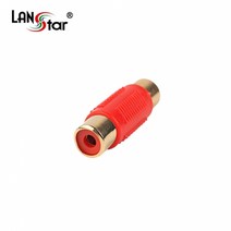 AV 젠더시리즈 Changer 1RCA F/F Red