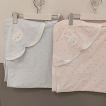 압소바 40% 60수 면좋은 토끼 곰 아기자기 속싸개