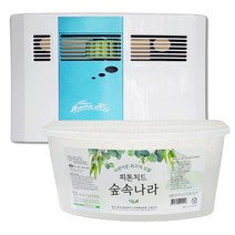 숲속나라 피톤치드 산림욕기 휘산기 리필용 겔 포함, 1kg, 1set