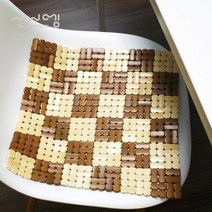 여름 사무실 학원 다용도 통풍 대나무 방석, 웨이브컴퍼니 쿠팡 본상품선택