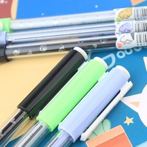 고양이 핑거하트 젤펜 볼펜, 검정