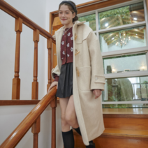 샐러드볼즈 OVERSIZED DUFFLE COAT BEIGE