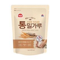 사조 통밀가루 1kg, 1개