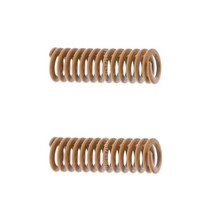 Cr 10 10s 용 2pcs 3d 프린터 따뜻한 침대 스프링 교체, 25x8x8mm, 황금, 스테인레스 스틸