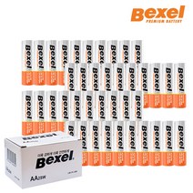 (국산정품 꼭 확인) 벡셀 프라임 알카건전지 AA (LR06) 큰사이즈, 40알