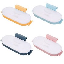 분리수거장 주방 휴지통 수 자동차 쓰레기통 캐비닛 도어 바구니 쓰레기 랙, 1PC, Random Color