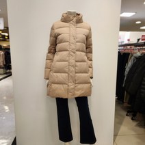 올리비아로렌 프리미엄 덕다운 하프패딩