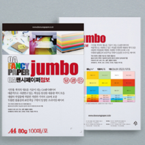 고급A4용지 A포용지 팬시 미색모조지 80g 100매 백색