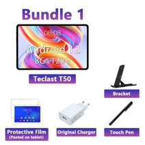 TeclastT5011인치2K태블릿 안드로이드12 2000x1200 8GBRAM UNISOCT616옥타코어 4G네트워크 C타입 고속충전, 06JP, 01128G번들1