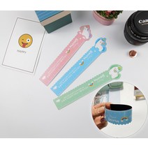 책갈피 휘어지는 학생 학용품 15CM 자석 자 1P