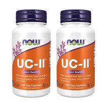 나우푸드 UC-II 베지 캡슐, 120개입, 2개