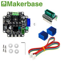 Makerbase MKS SERVO57C PCBA NEMA23 폐쇄 루프 스텝 모터 스테핑 스테퍼 드라이버 CNC 3d 프린터 GenL FOC 조용하고 효율적인 RS485, [02] MKS SERVO57C MB2